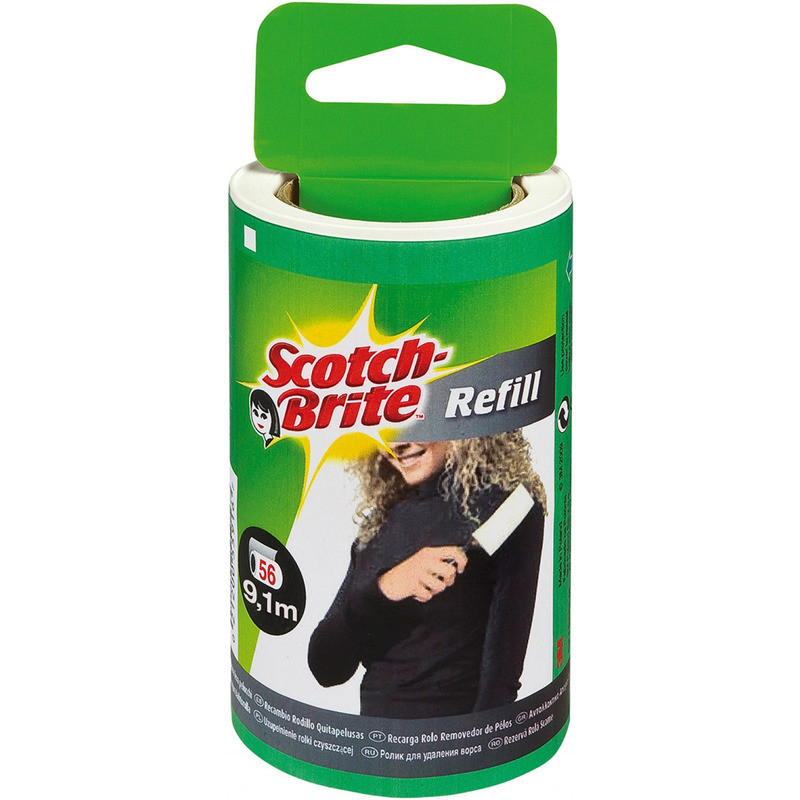 Wkład do rolki czyszczącej Scotch-Brite 56 listków