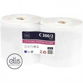 Czyściwo w rolce Ellis 290m 2w celuloza białe (2)