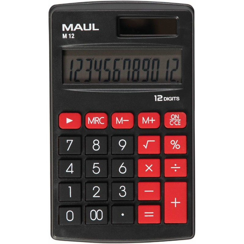 Kalkulator Maul M 12 czarny