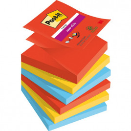 Karteczki Post-it Super Sticky Z-Notes 76x76mm (R330-6SS-PLAY) mix kol