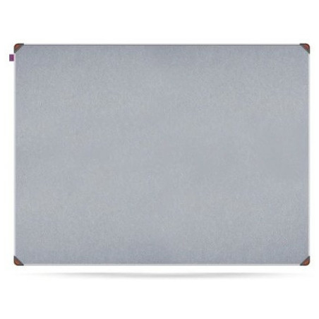 Tablica filcowa MemoBe Idea Edge 120x90cm rama aluminiowa popielata