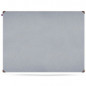 Tablica filcowa MemoBe Idea Edge 90x60cm rama aluminiowa popielata