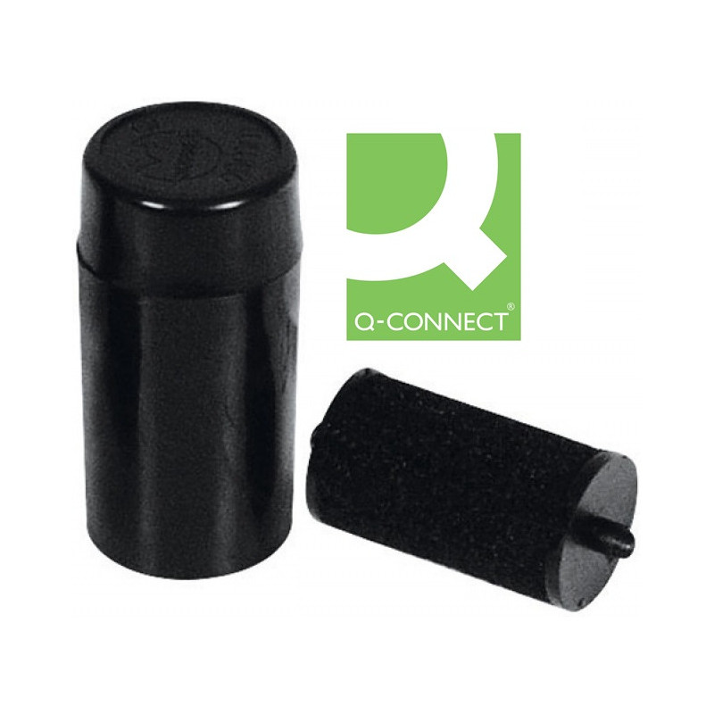 Tusz do metkownicy Q-Connect 2 rzędowej czarny