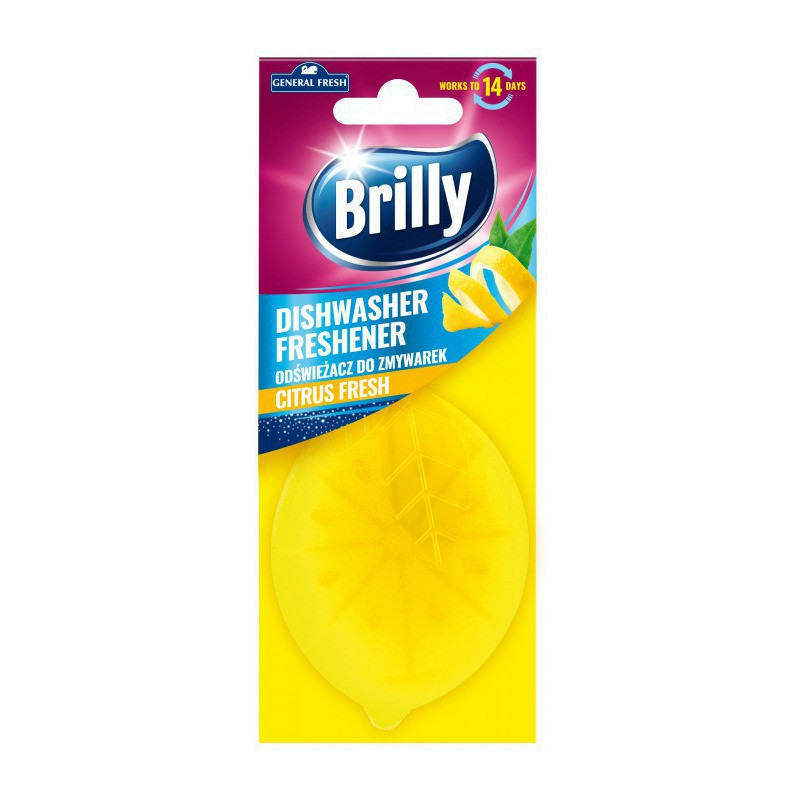 Odświeżacz do zmywarki Brilly cytryna