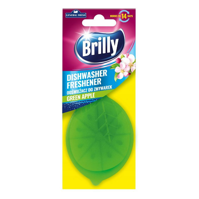 Odświeżacz do zmywarki Brilly zielone jabłko