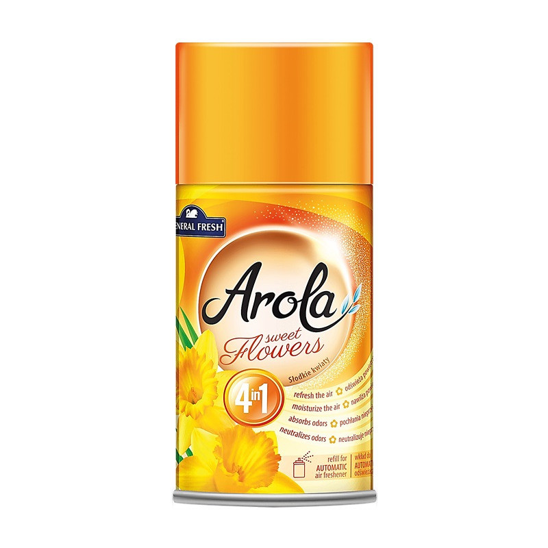 Wkład do odświeżacza powietrza Arola 250ml słodkie kwiaty