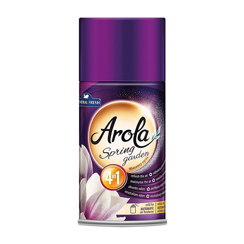 Wkład do odświeżacza powietrza Arola 250ml wiosenny ogród
