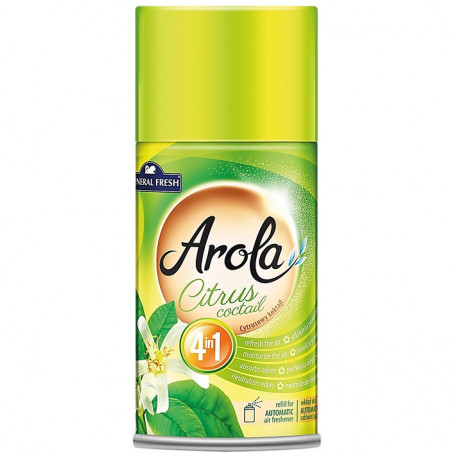 Wkład do odświeżacza powietrza Arola 250ml cytrusowy koktajl