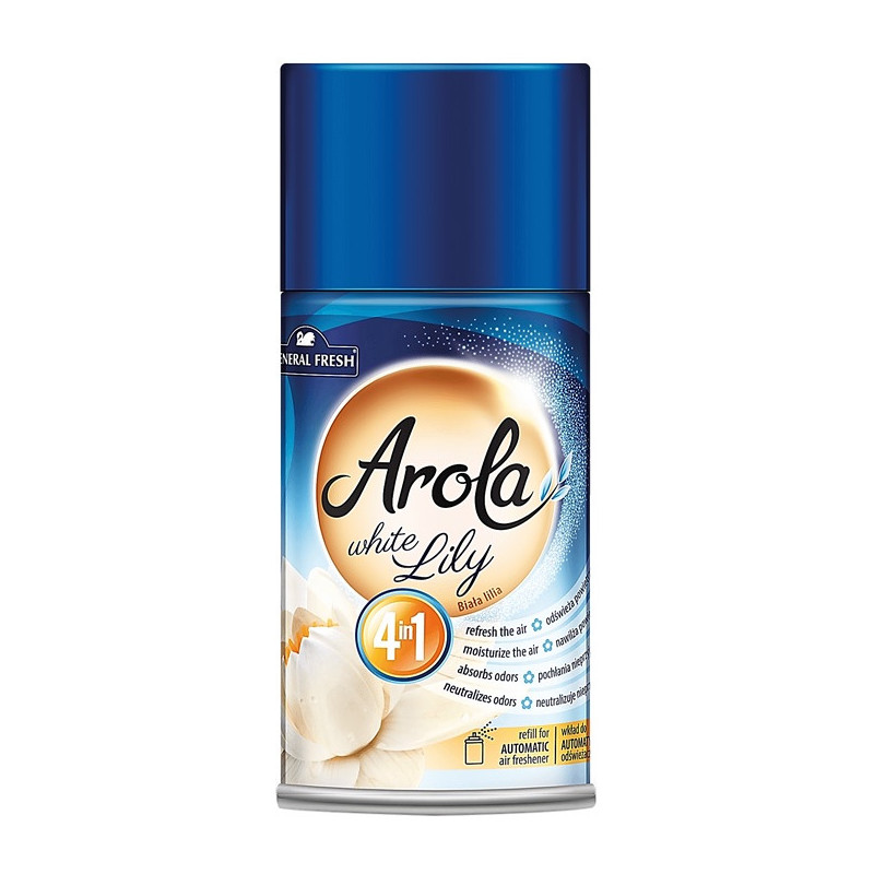 Wkład do odświeżacza powietrza Arola 250ml biała lilia