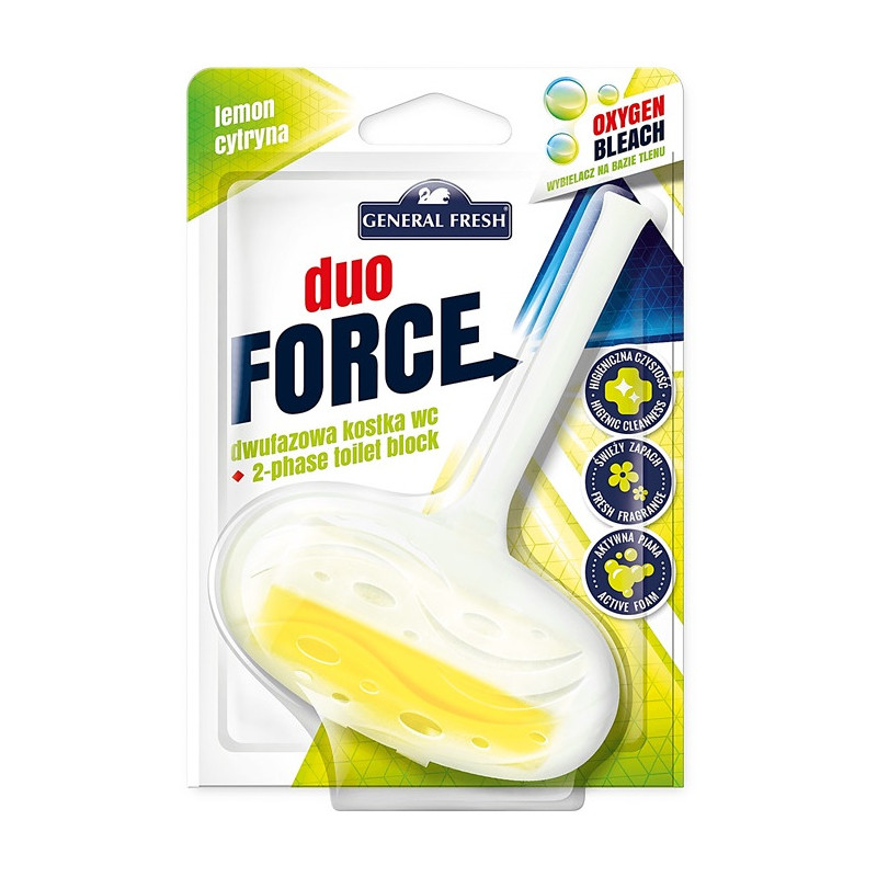 Zawieszka do WC Force Duo 40g cytryna