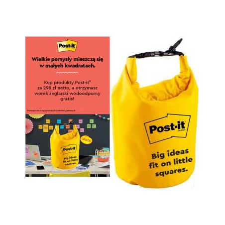 Worek żeglarski Post-it żółty