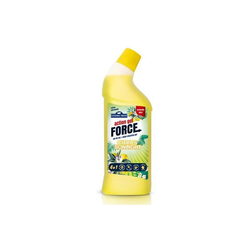Żel do WC Force Action Gel 1L cytrusy