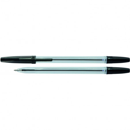 Długopisy Office Products 1.0mm czarne (50)