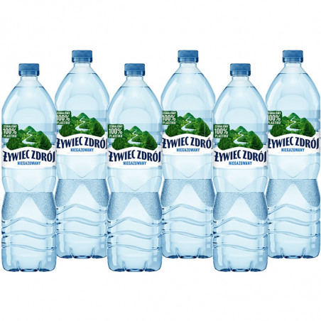 Woda Żywiec Zdrój 1.5L gazowana (6)