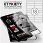 Etykiety Emerson A4 100x30mm białe (100)