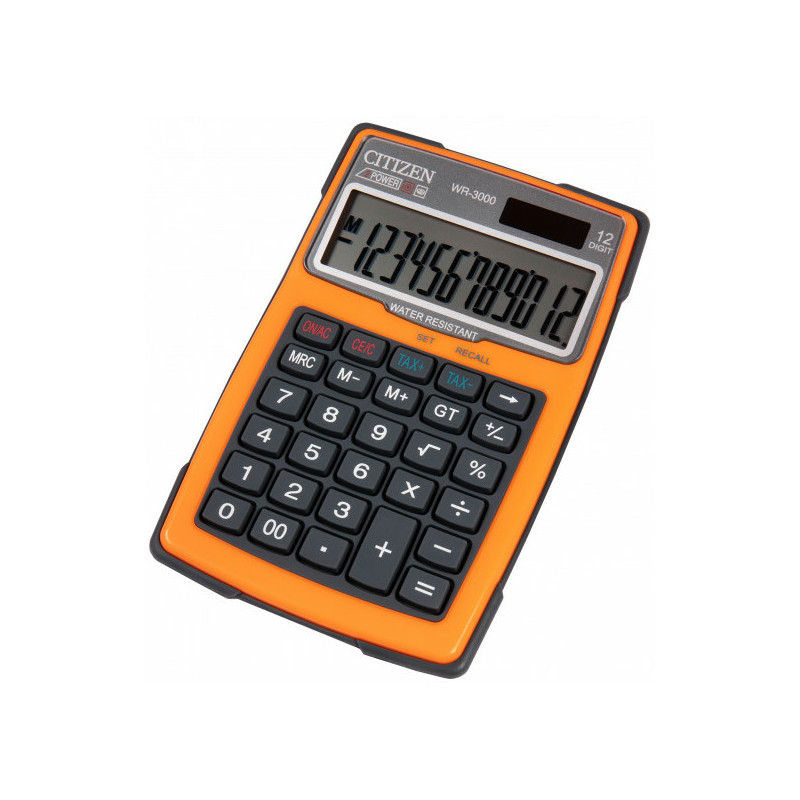 Kalkulator Citizen WR-3000 pomarańczowy
