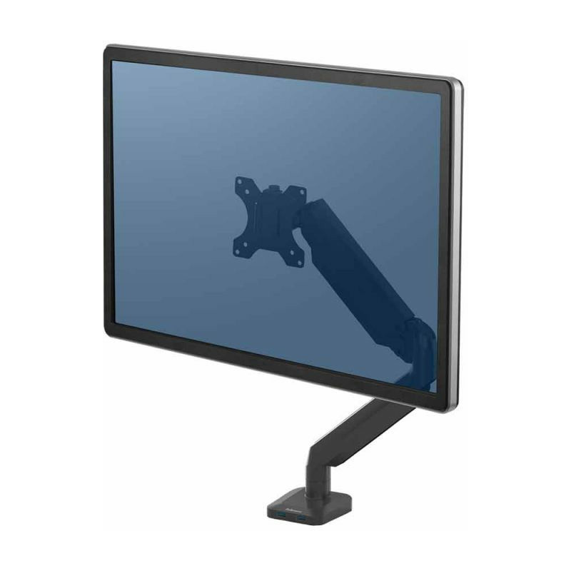 Ramię na monitor Fellowes Platinum srebrne
