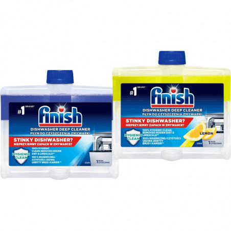 Płyn do czyszczenia zmywarki Finish 250ml Lemon