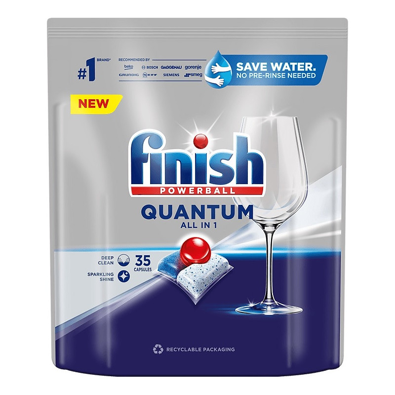 Kapsułki do zmywarki Finish Quantum All-in-1 Fresh (35)