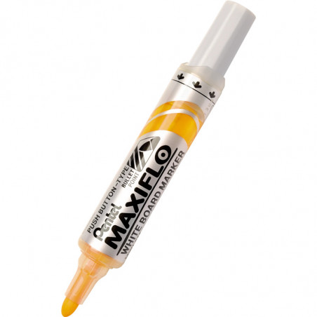 Marker do tablic Pentel Maxiflo MWL5M żółty
