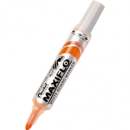 Marker do tablic Pentel Maxiflo MWL5M pomarańczowy