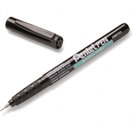 Marker permanentny Pentel Pen NMF50 czarny