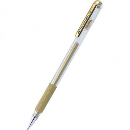 Długopis żelowy Pentel Hybrid Gel Grip K118 złoty