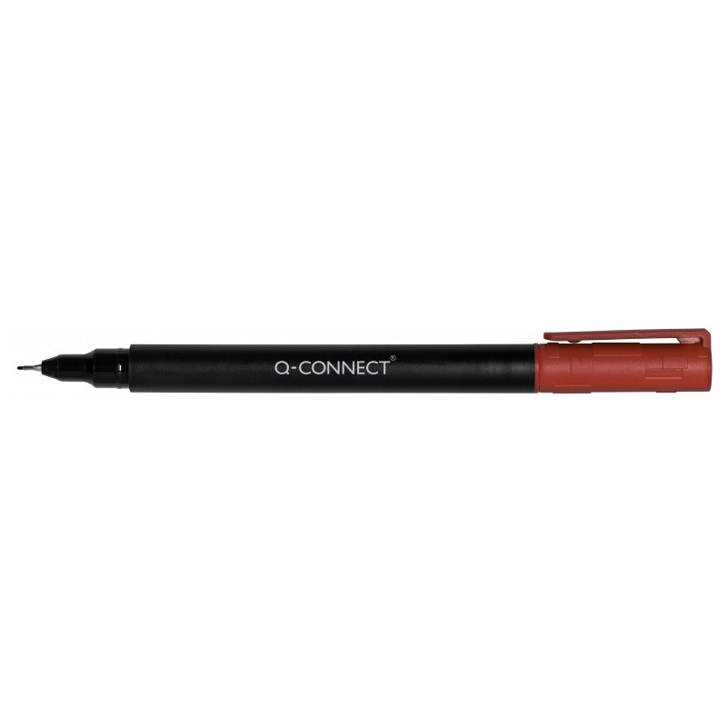 Marker do płyt Q-Connect S 0.4mm czerwony
