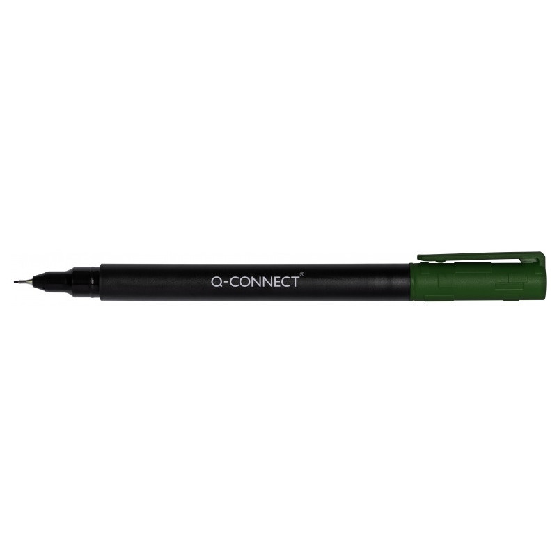 Marker do płyt Q-Connect S 0.4mm zielony