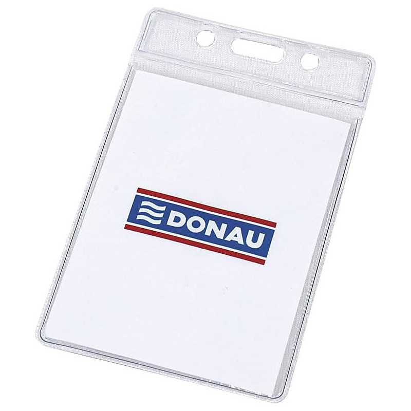 Identyfikator Donau 60x90mm PCV transparentny