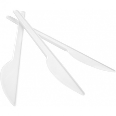 Nóż plastikowy Office Products 17cm biały (100)
