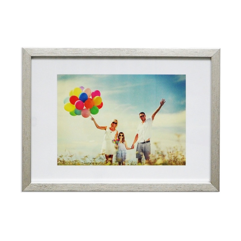 Ramka na zdjęcia Q-Connect 210x297mm srebrna