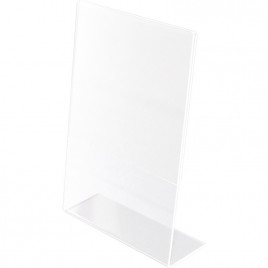 Podstawka z plexi Q-Connect 10x15cm transparentna