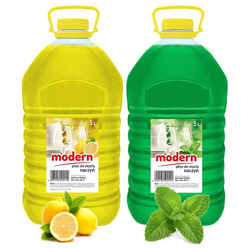 Płyn do naczyń Modern 5L cytryna