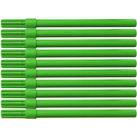 Flamastry Office Products 1.0mm zielone (10)