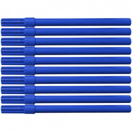 Flamastry Office Products 1.0mm niebieskie (10)