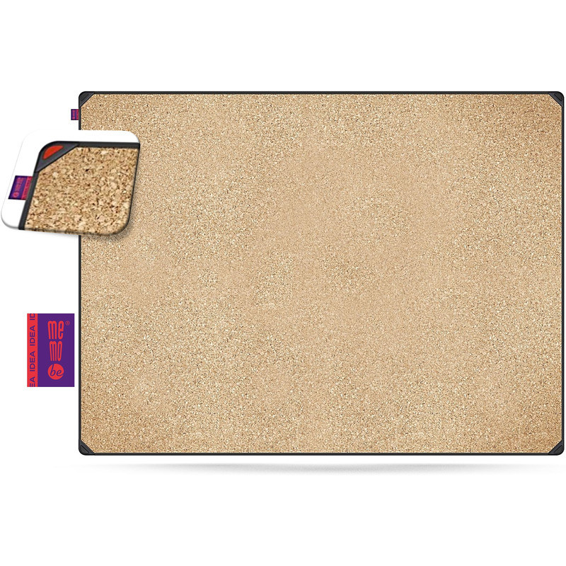 Tablica korkowa MemoBe Idea Edge 120x90cm rama aluminiowa czarna