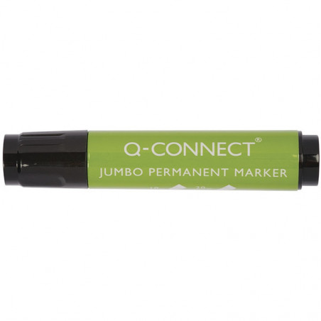 Marker permanentny Q-Connect Jumbo 2-20mm ścięty czarny