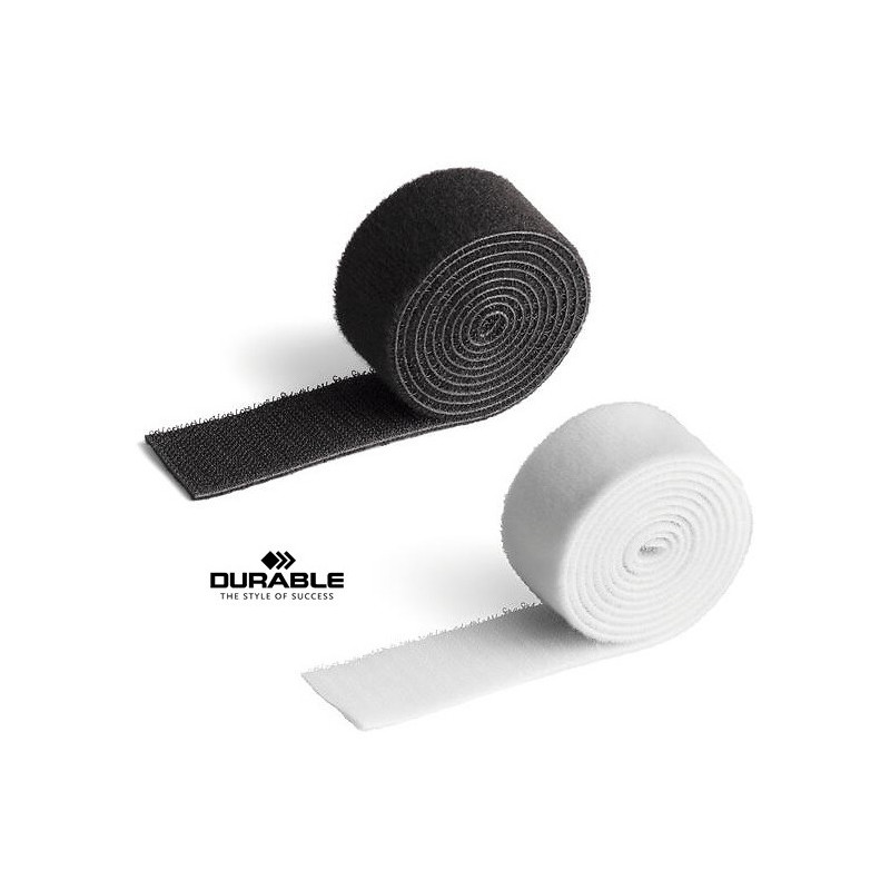 Taśma do kabli Durable Cavoline Grip 30mm/1m czarna