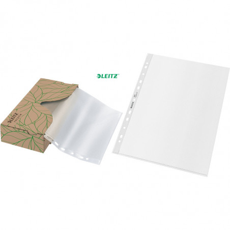 Koszulki Leitz Recycle At Hand A4/70µm groszkowe (40)