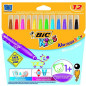 FLAMASTRY BIC KID COULEUR BABY 12 KOLORÓW