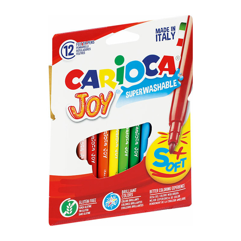 FLAMASTRY CARIOCA JOY 12 KOLORÓW
