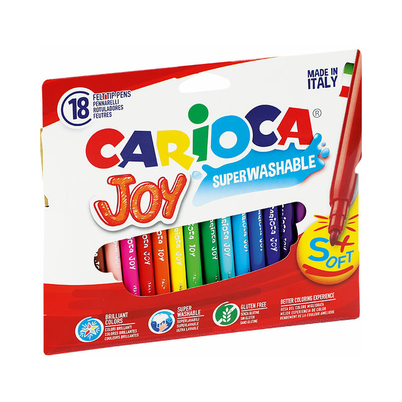 FLAMASTRY CARIOCA JOY 18 KOLORÓW
