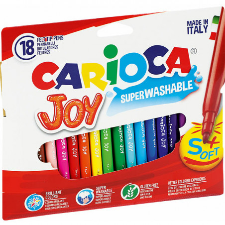 FLAMASTRY CARIOCA JOY 18 KOLORÓW