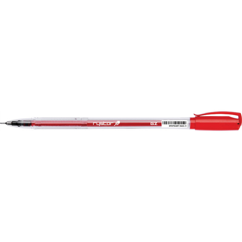 Pióro żelowe RYSTOR GZ-031 czerwone