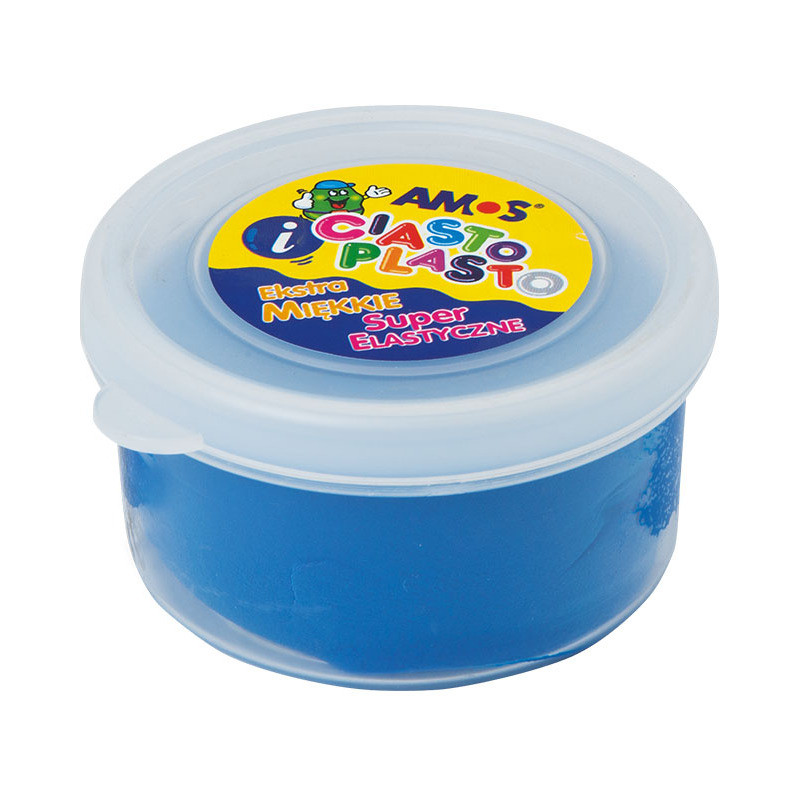 Masa plastyczna Amos Ciasto-Plasto 30g niebieska