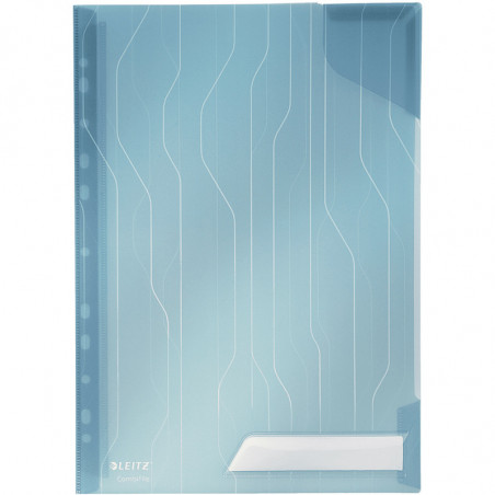 FOLDER LEITZ COMBIFILE A4 NIEBIESKI TRANSPARENTNY (5)