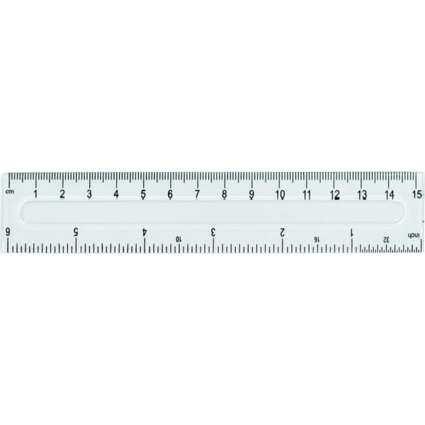 LINIJKA PRZEZROCZYSTA 15cm GR-801