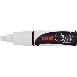 MARKER KREDOWY UNI CHALK PWE-8K BIAŁY