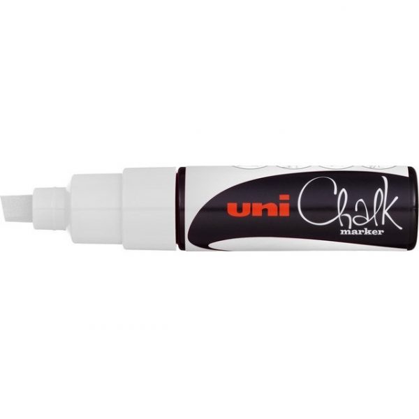 MARKER KREDOWY UNI CHALK PWE-8K BIAŁY